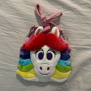 Disney Pixar Inside Out Rainbow Unicorn Purse